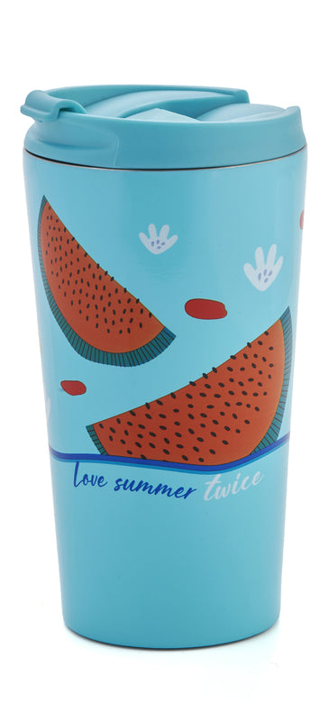 Neavita Urban Mug Tazza In Acciaio Love Summer Twice Azzurra