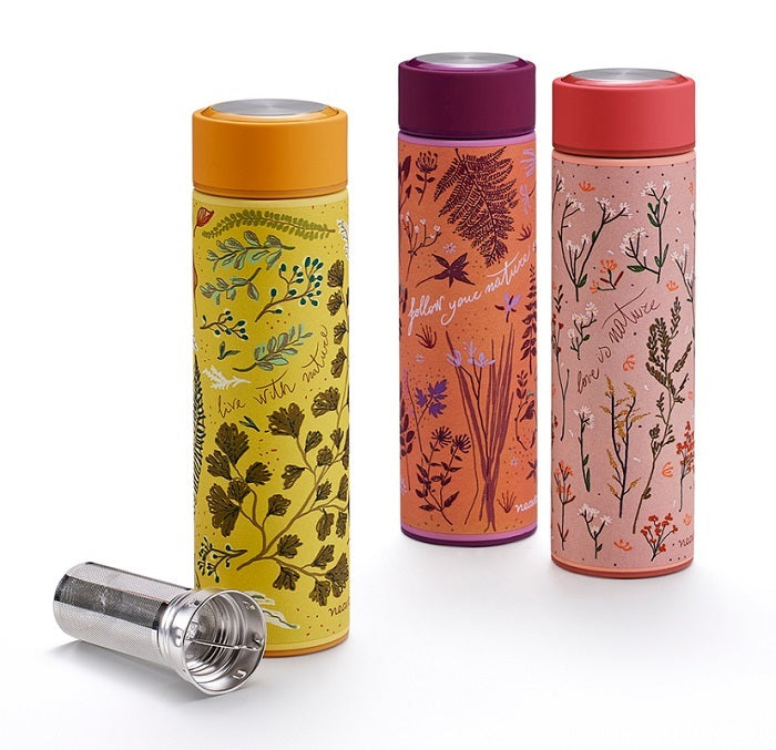 Neavita Thermos In-Fusion Giallo Filtro Acciaio 500 ml