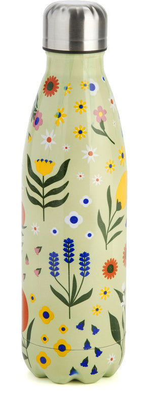 NEAVITA Thermos Bottiglia Acciaio In-Fusion GARDEN Verde 500ML  