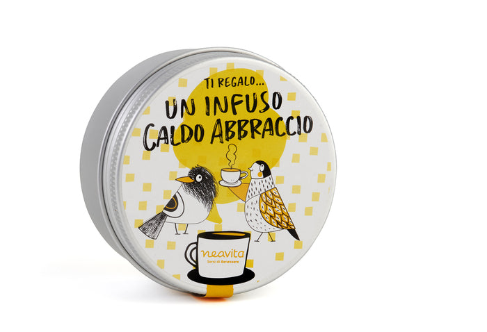 Neavita TISANE & PAROLE Tiny Tin Caldo Abbraccio 40g  