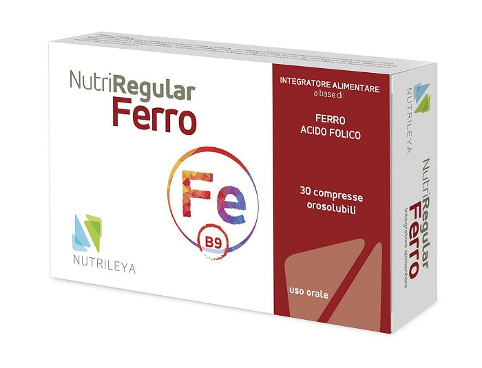 NUTRIREGULAR FERRO 30CPR OROSO
