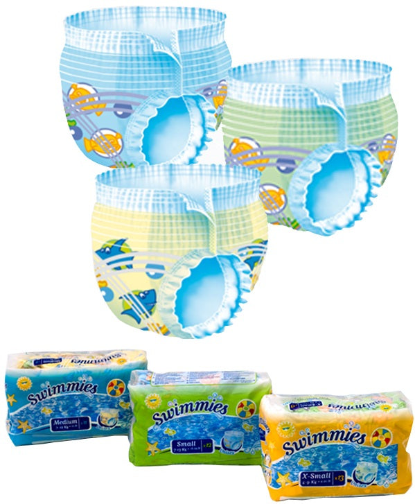 SWIMMIES PANTS S3 12KG+ 11PZ
