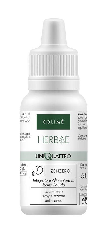 UNIQUATTRO ZENZERO 50ML
