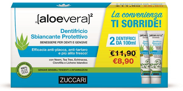 ALOEVERA2 DENTIF STEVIA BIPACK
