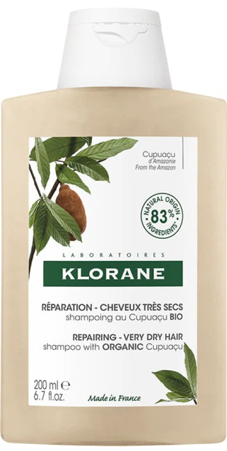 Klorane Shampoo Cupuacu Capelli ricci o mossi molto secchi o rovinati  200ml
