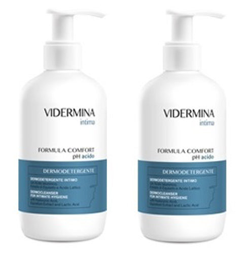 Vidermina Deligyn Intima Formula Comfort ph Acido BIPACK 500ML + 500ML