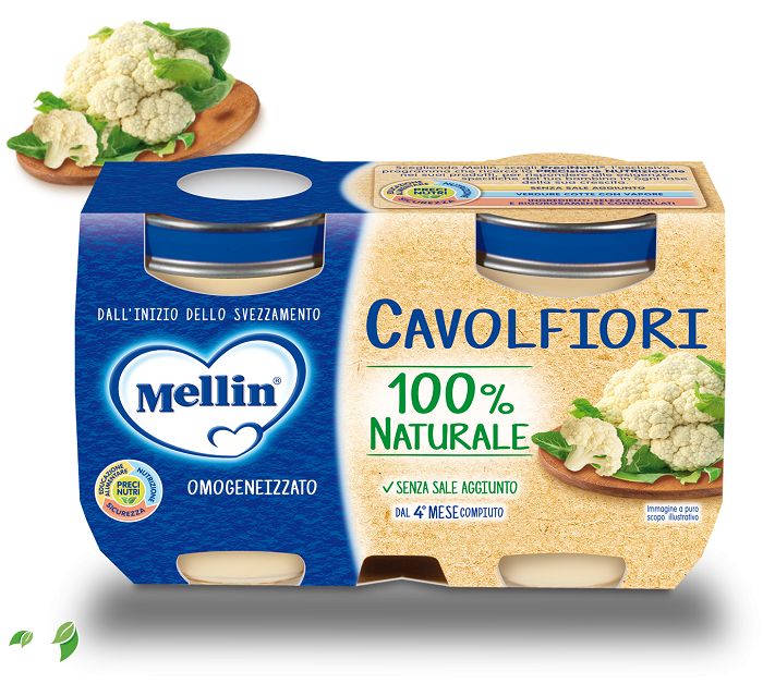 MELLIN OMOG CAVOLFIORE 2X125G