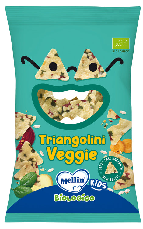 MELLIN SNACK BIO TRIANG VEG30G