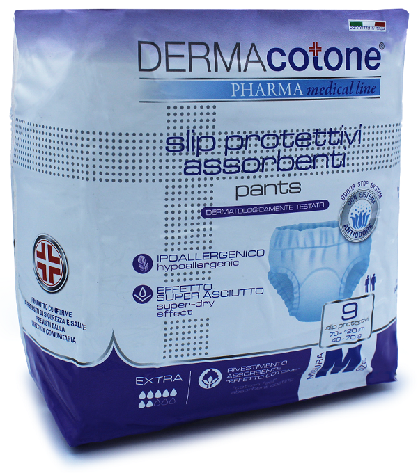 DERMACOTONE SLIP PROT ASS M 9P
