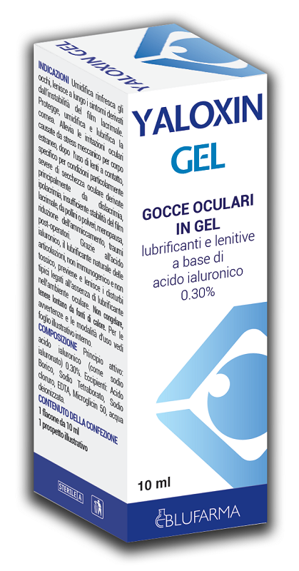 YALOXIN GEL OCULARE AC IA0,30%  