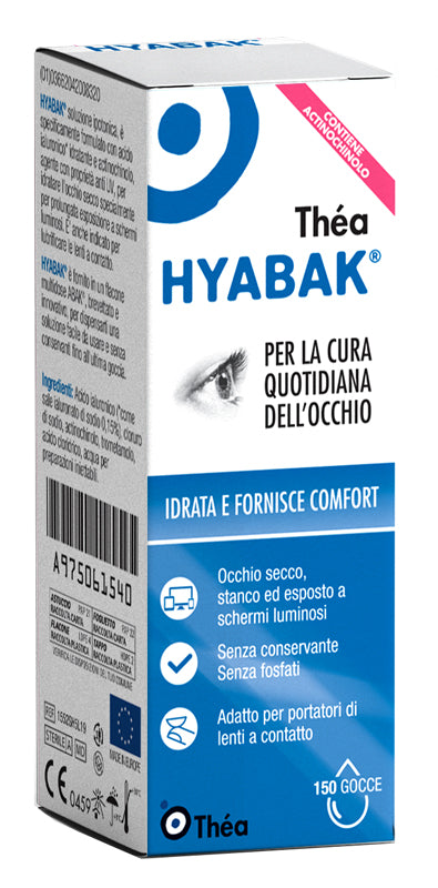 HYABAK SOLUZIONE OFTALMICA 5ML