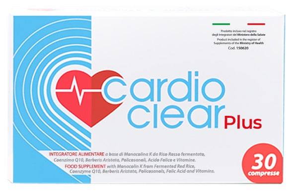 CARDIOCLEAR PLUS 30CPR  
