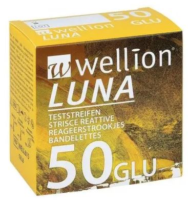 WELLION LUNA 50 STRIPS GLICEM