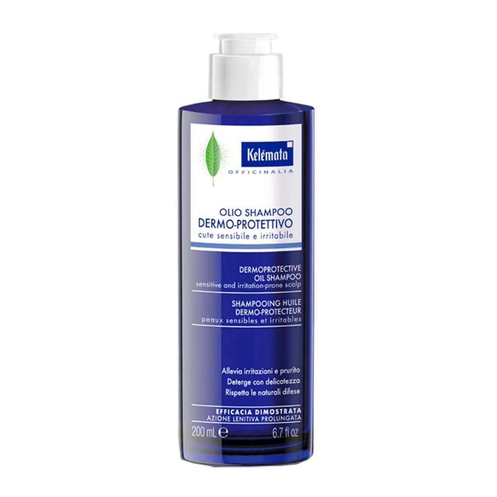Kelemata Officinalia | Olio Shampoo Capelli Dermo-Protettivo | 200 ml  