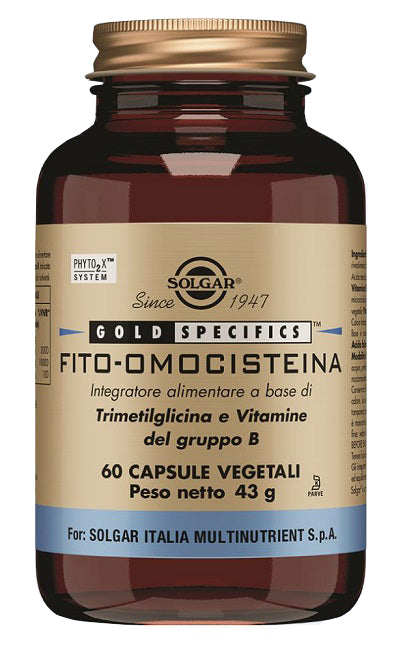 Solgar - Fito-Omocisteina 60 Capsule Vegetali  