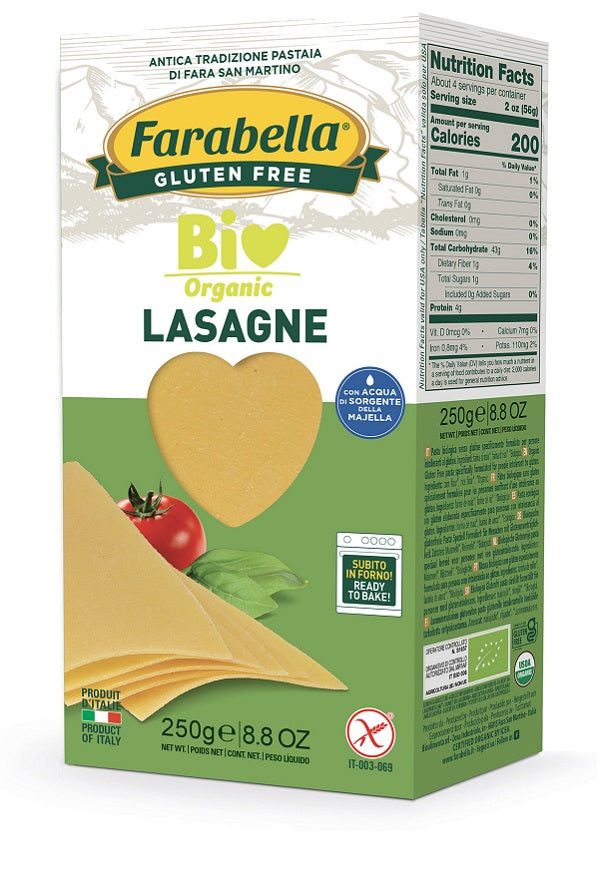 FARABELLA LASAGNA BIO 250G  
