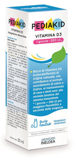 PEDIAKID VITAMINA D3 200IU  