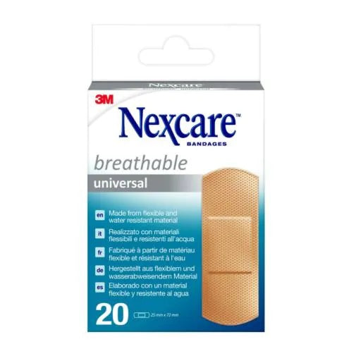 NEXCARE CER UNIV 25X72 20PZ  