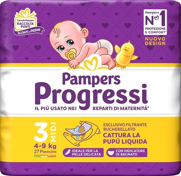 PAMPERS PROG MIDI 27PZ  