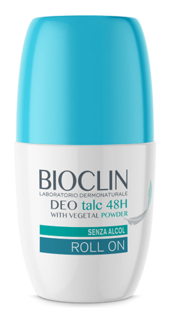 Bioclin Deo Control Talc 48h Roll On Deodorante Ipersudorazione Con Delicata Profumazione 50ml  