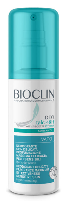 Bioclin Deo Control Talc 48h Vapo Deodorante Ipersudorazione Con Delicata Profumazione 100ml
