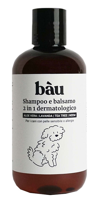 BAU SHAMPOO BALSAMO 2IN1 DERM  