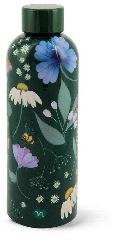 Neavita Bottiglia Thermos In Acciaio Inox Joyful Nature Verde 500ml