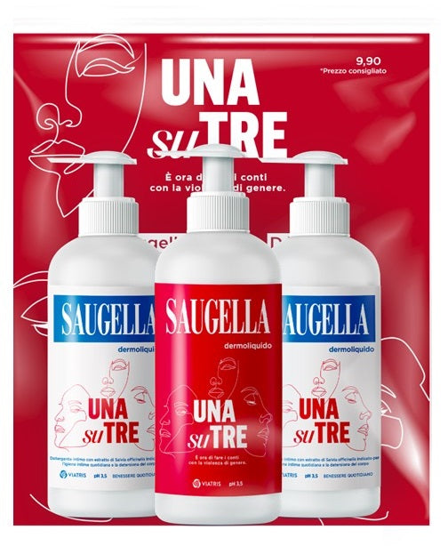 SAUGELLA DERMOLIQ 3X200ML
