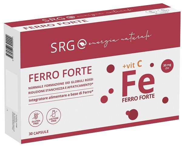 SRG FERRO FORTE + VIT C 30CPS
