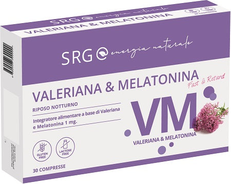 SRG VALERIANA MELATONINA 30CPR