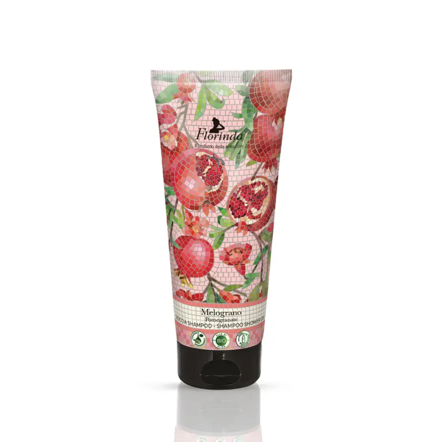 Florinda Melograno | Doccia Shampoo Mosaici Italiani | 200 ml
