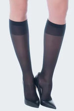 SHEER&S GAMB 2850SF NERO 5  