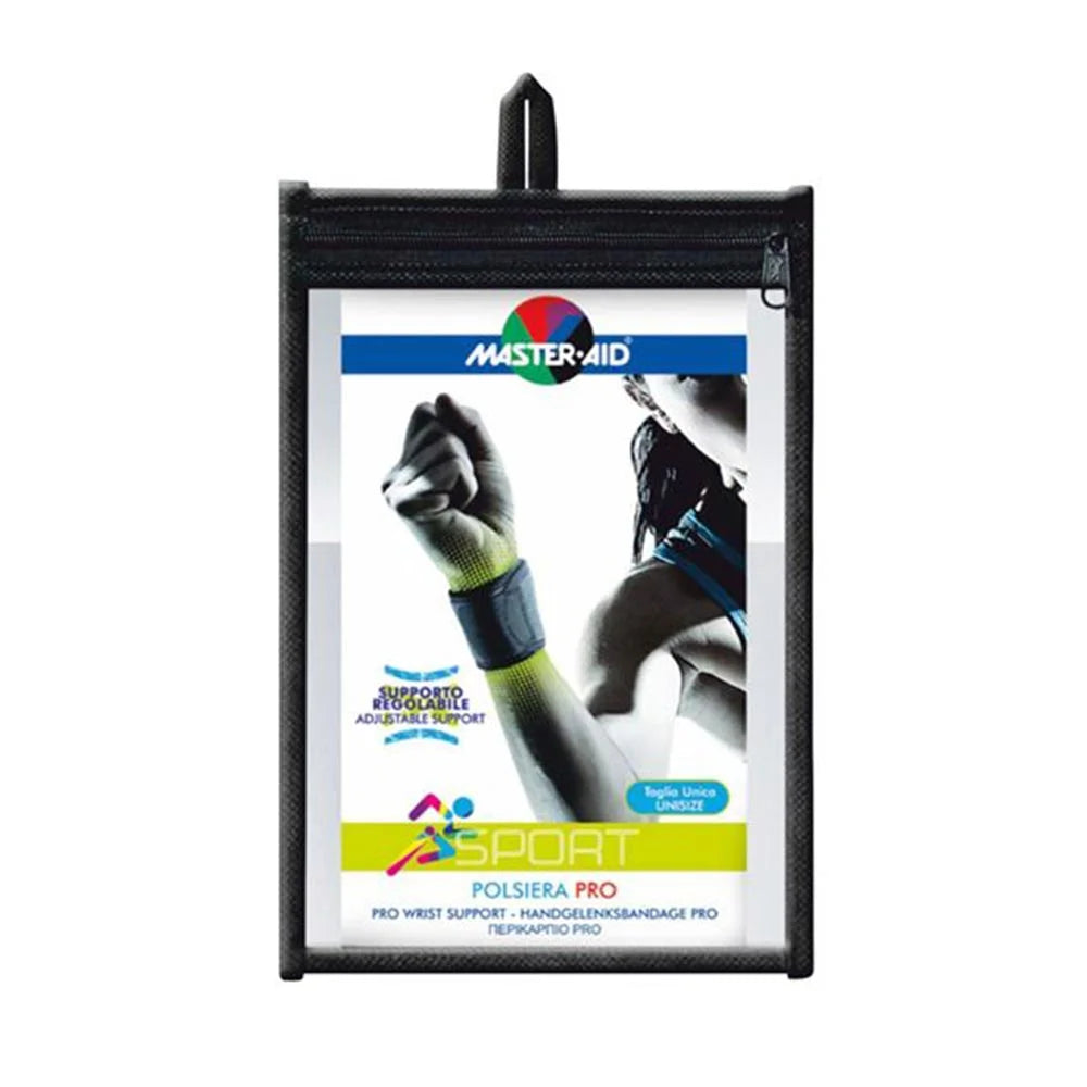 Master-Aid Sport Polsiera Pro | Tutore Polso Elastico | 1 Pezzo