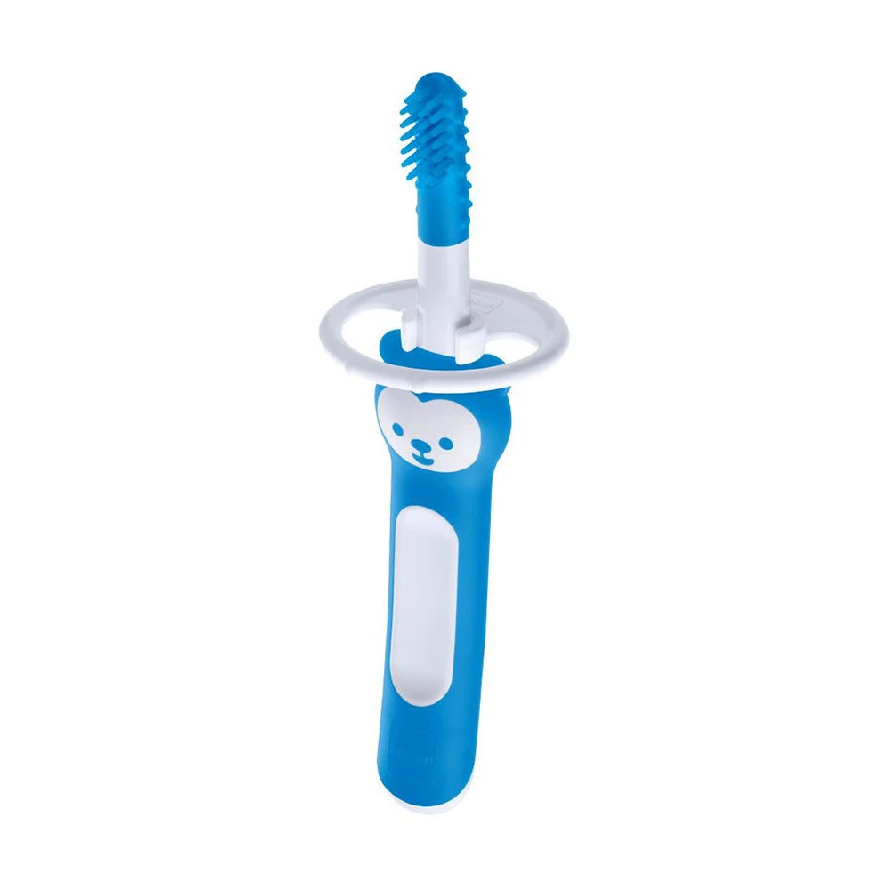 MAM Massaging Brush 3+ Mesi | Spazzolino Massaggiagengive Maschio | 1 Pezzo  