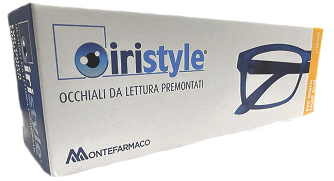 Iristyle Evo Touch Light Blue Occhiali Da Lettura Premontati Diottria +1,5