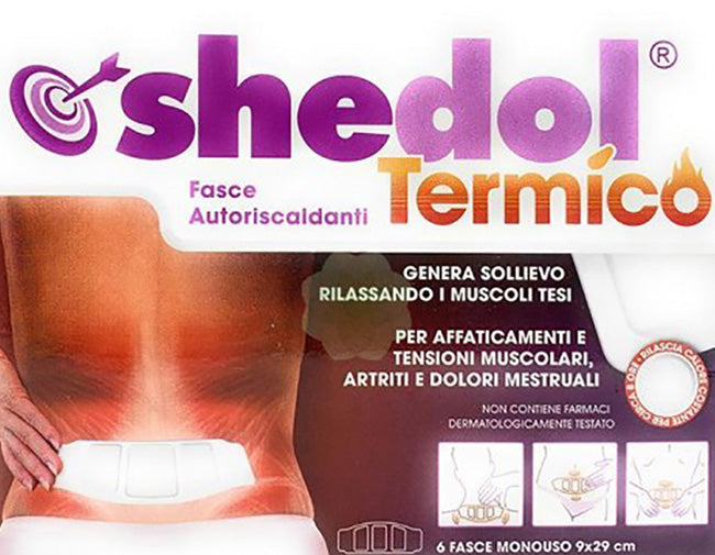 Shedol Cerotto Autoriscaldante Effetto Termico 6 Pezzi
