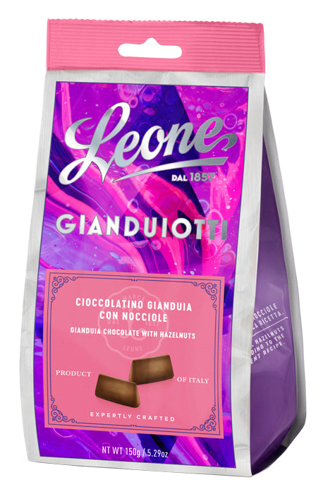 Leone Gianduiotti Cioccolatino Alla Nocciola Sacchetto 150g  
