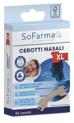 Sofarmapiù Cerotti Nasali XL 30 Pezzi  