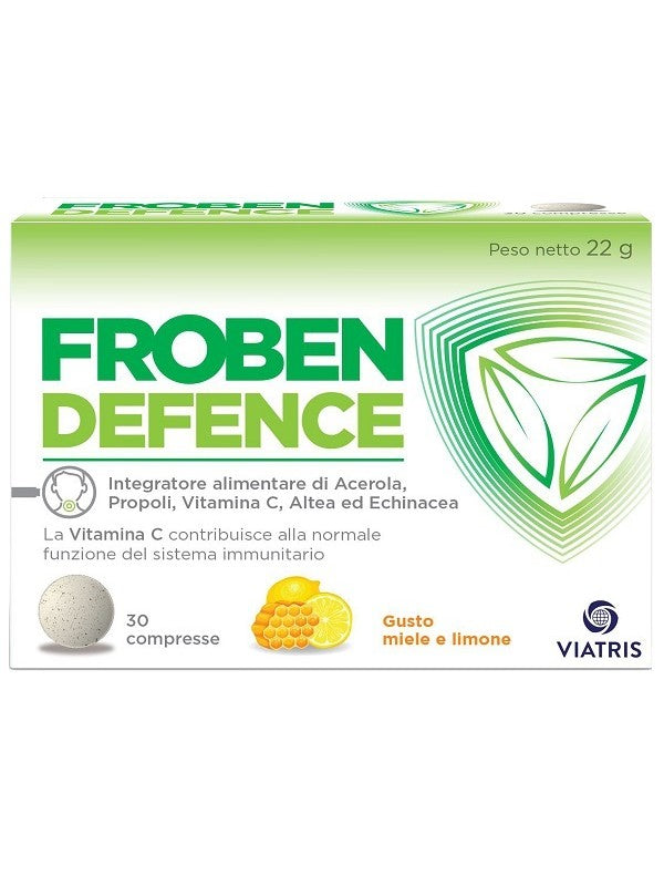 Froben Defence | Integratore Sistema Immunitario | 30 Compresse