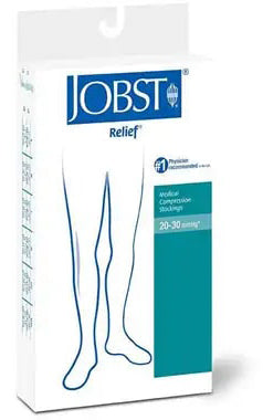 Jobst Relief 20-30 Mmhg Calze Auto-Reggenti A Compressione Graduata M
