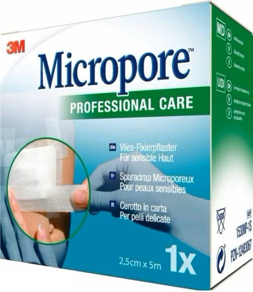 MICROPORE SURG T M5X25MM RE  