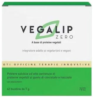 Vegalip Zero OTI | Proteine Vegetali Pisello Soia Riso | 42 Bustine
