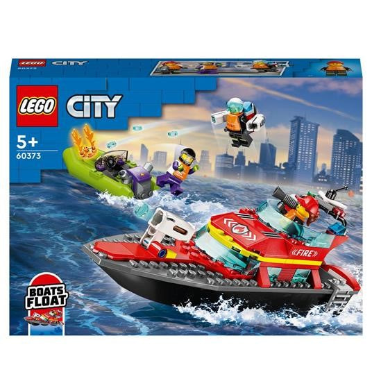 LEGO CITY FIRE60373 BARCA SOCC