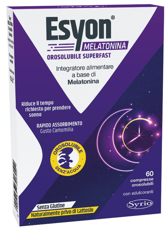 ESYON MELATONINA OROSOL 60CPR  