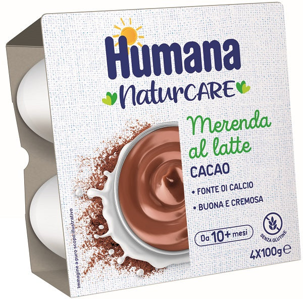 HUMANA MERENDA CACAO 4X100G
