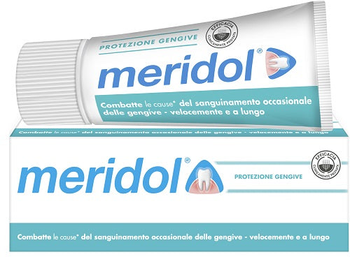 Meridol Protezione Gengive dentifricio travel 20 ml fluoro 1450 ppm
