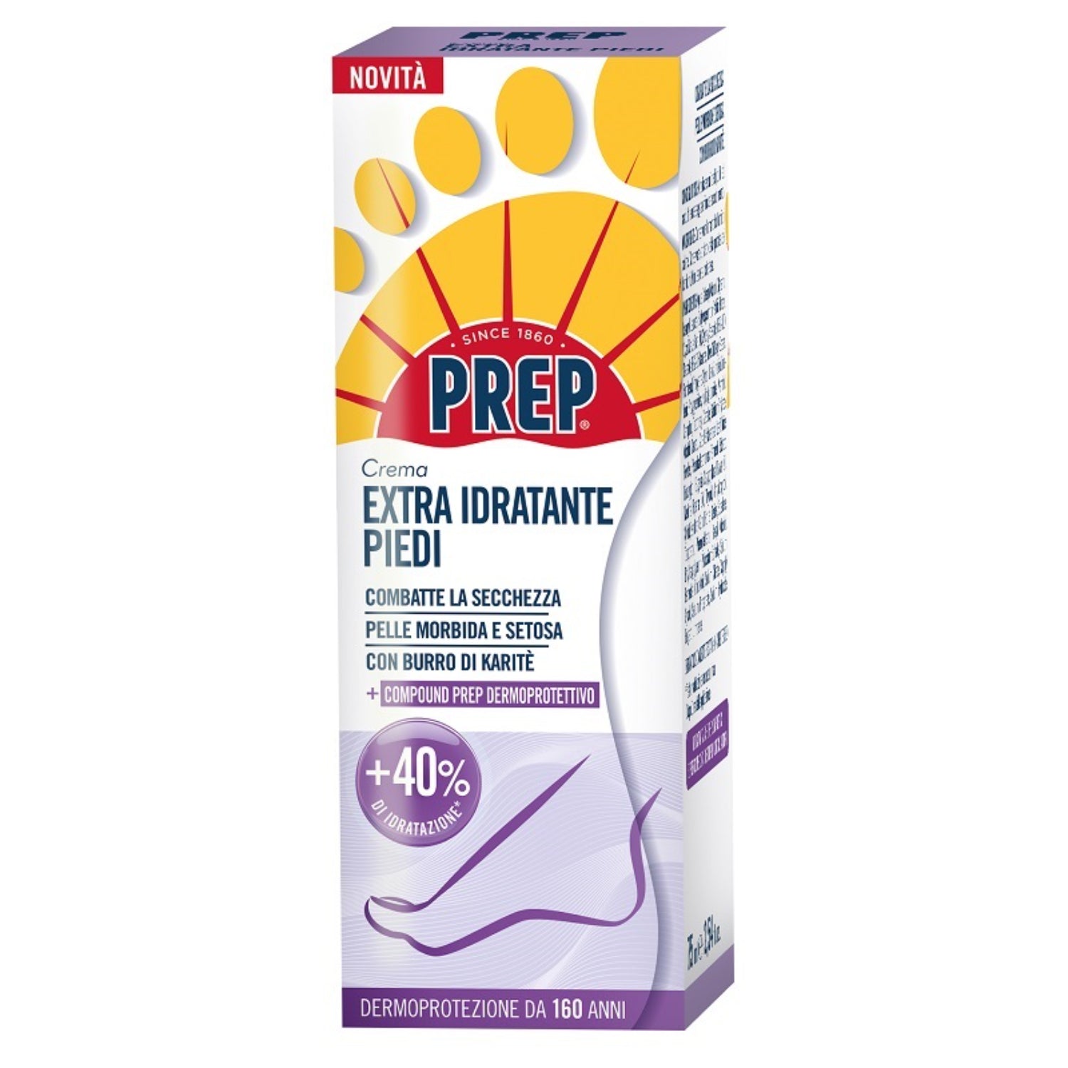 Prep | Crema Extra Idratante Piedi Pelle Secca e Screpolata | 75ml
