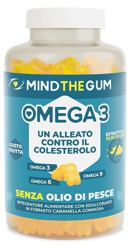 MIND THE GUM OMEGA 3 60PAST GO