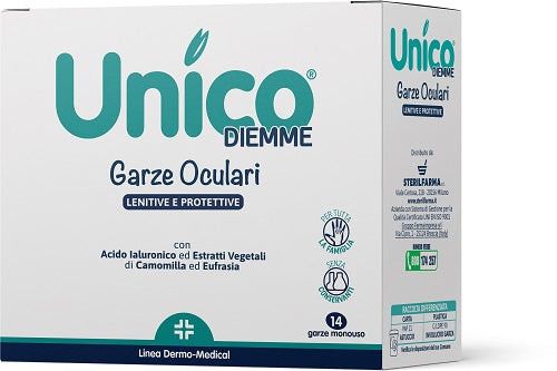 UNICO GARZE OCULARI 14PZ  