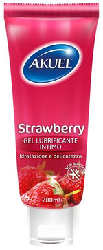 AKUEL STRAWBERRY GEL LUBR200ML  
